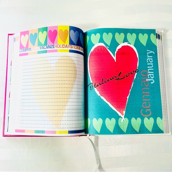 Vintage Italian Love Planner / AMAZING! - Picture 5 of 13